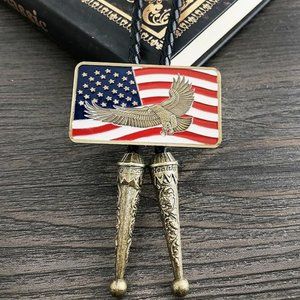 American Eagle Vintage Western Bolo Western Tie